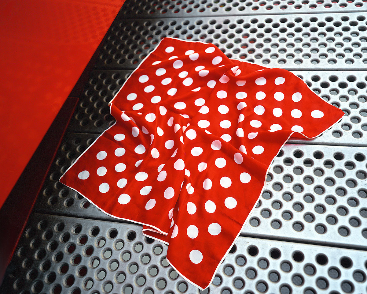 Photographie d'un foulard