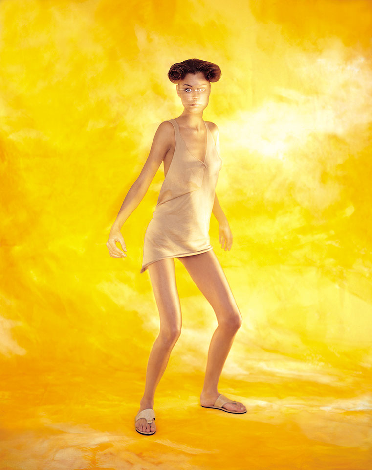 photographie d’un modèle pour le magazine votre beauté, bélier